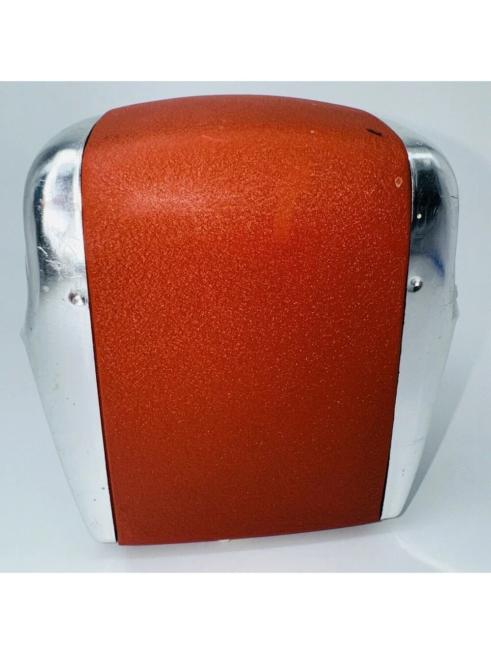 Vintage Hostess Napkins Dispenser Holder Marathon American Can Maroon Retro